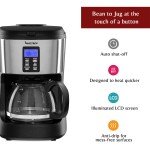 Digital Bean-to-Cup Coffee Maker with Grinder