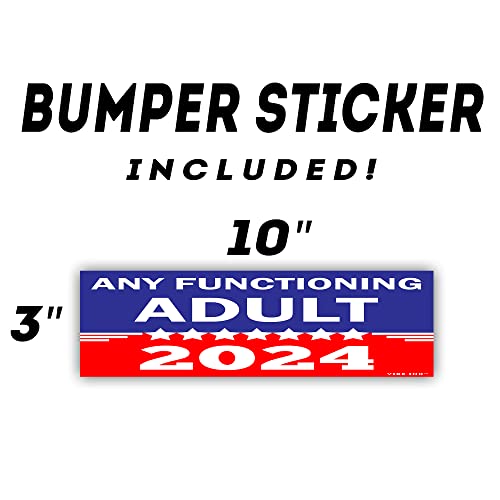 Any Functioning Adult 2024 Yard Signs & Stickers