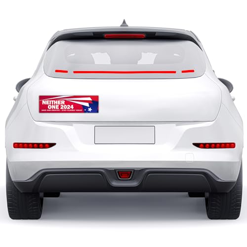 Funny Nobody for President 2024 Bumper Sticker