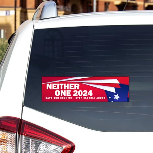 Funny Nobody for President 2024 Bumper Sticker