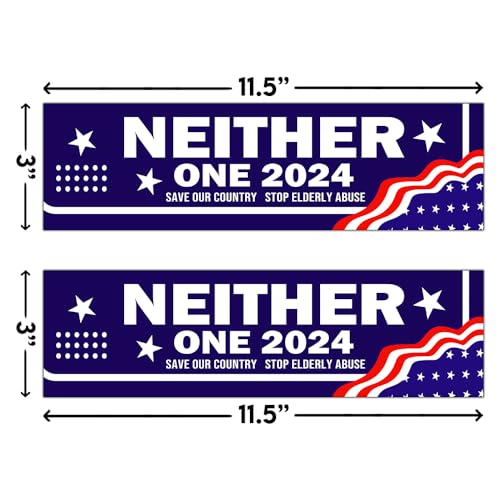 Save Our Country Bumper Sticker - Vote Nobody