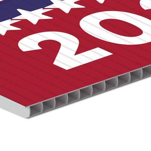 Funny Double-Sided Political Yard Sign - 2024