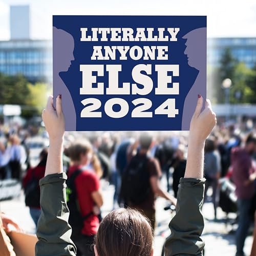 Funny Independent Voter Yard Sign 2024