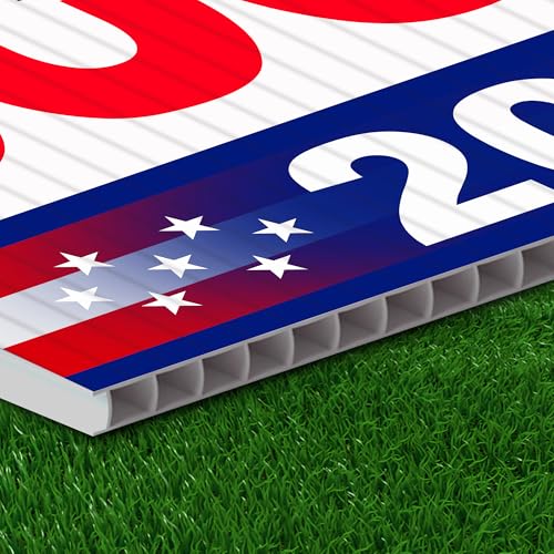 Funny Double-Sided Political Yard Signs - 2024