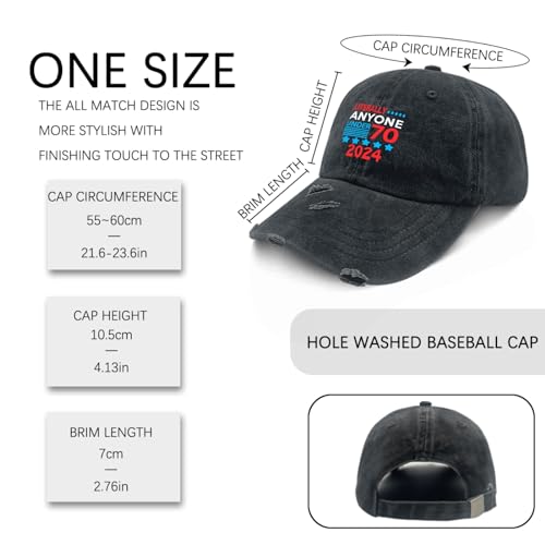 Anyone Under 70 All-Black Trucker Hat 