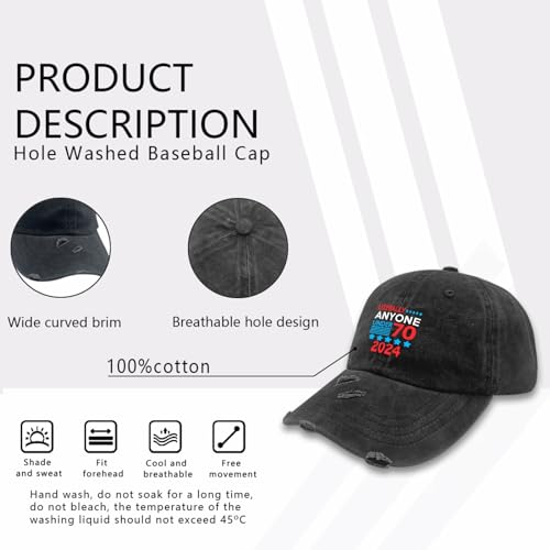 Anyone Under 70 All-Black Trucker Hat 