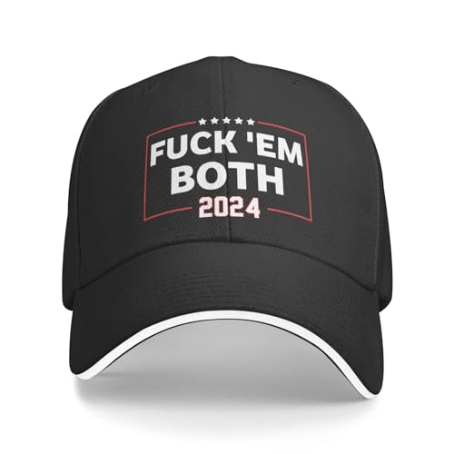 QFZ Fuck Em Both 2024 Cap - Black