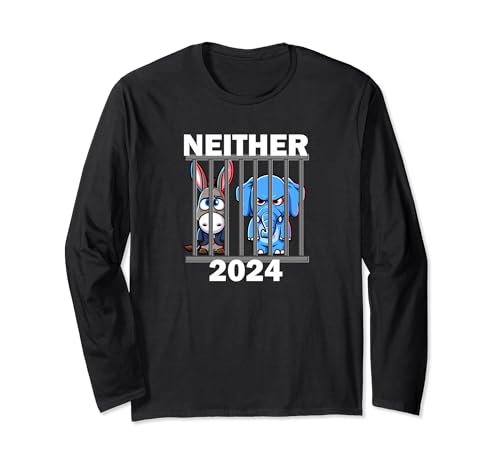 Funny 2024 Donkey & Elephant Election Long Sleeve