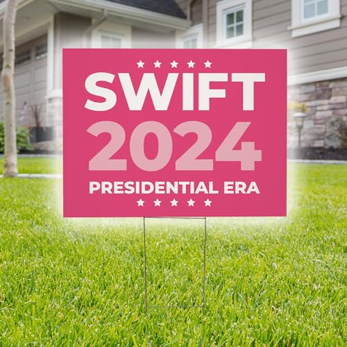 Taylor Swift 2024 Yard Sign - Independent Voter Decor