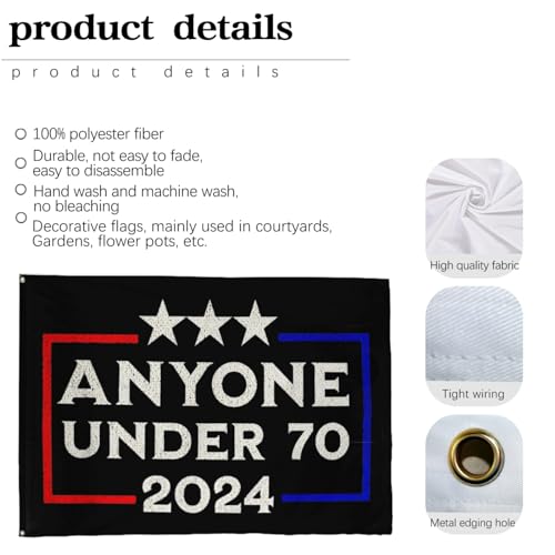 Anyone Under 70 Flag