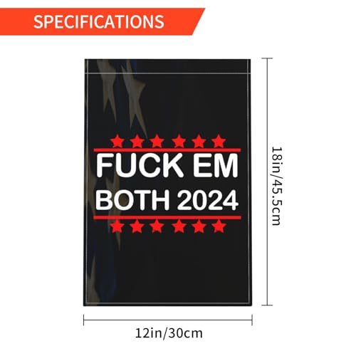 2024 Trump vs. Biden Garden Flag - 12x18