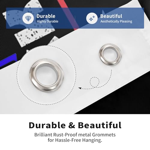 Double-Sided 2024 Trump and Biden Flag