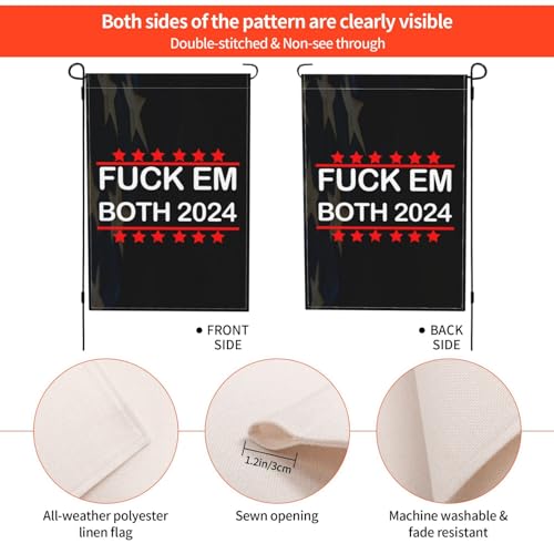 2024 Trump vs. Biden Garden Flag - 12x18