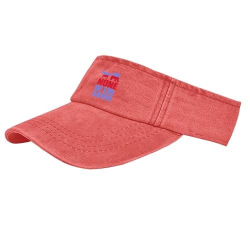 None of The Above 2024 Election Sun Visor