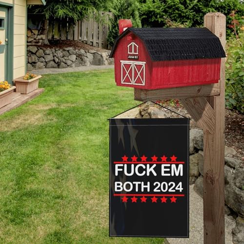 2024 Trump vs. Biden Garden Flag - 12x18