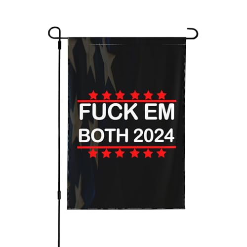 2024 Double-Sided Garden Flag: Trump vs. Biden