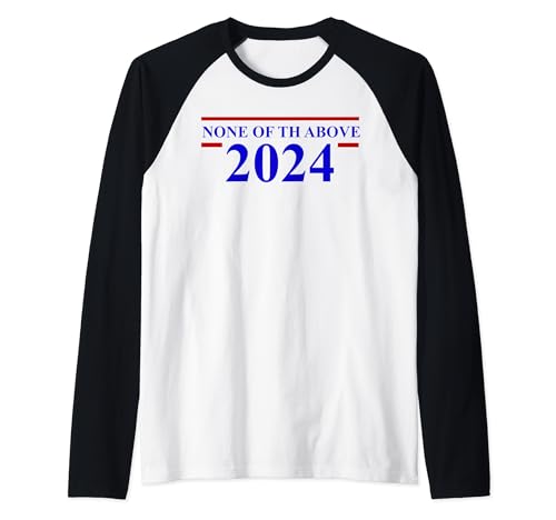 None Of The Above 2024 Baseball Tee