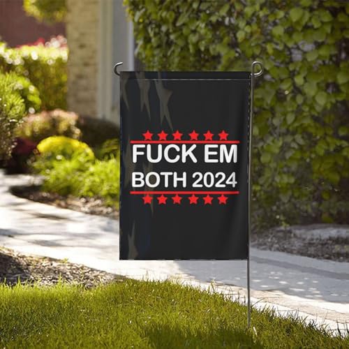 2024 Double-Sided Garden Flag: Trump vs. Biden