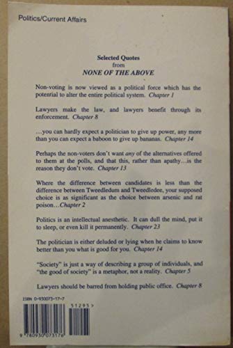 None of the Above: Understanding America's Non-Voters