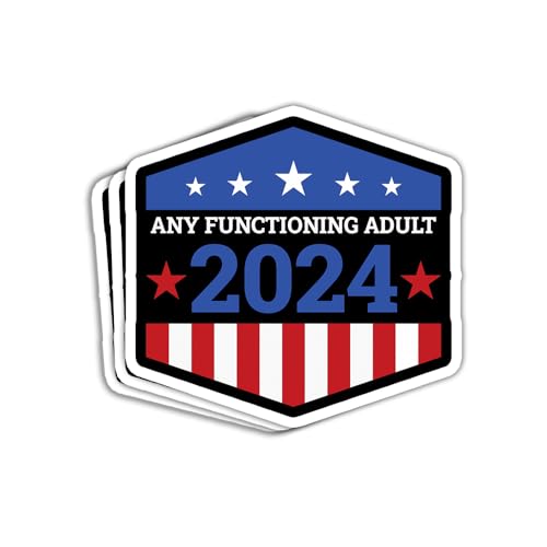 2024 American Flag Adult Sticker Set (3 Pcs)