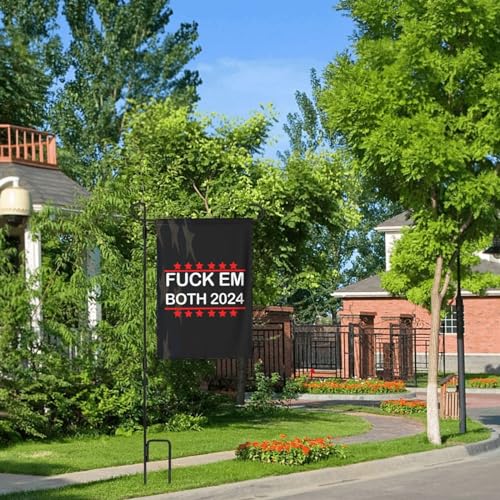 2024 Double-Sided Garden Flag: Trump vs. Biden