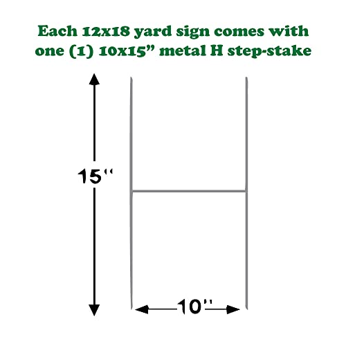 Giant Meteor 2024 Yard Sign with Metal Stake