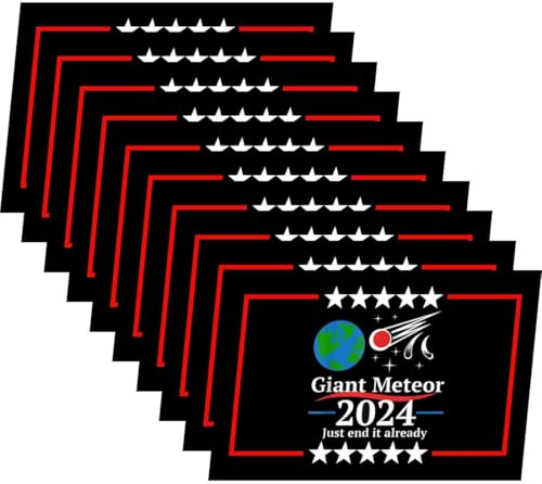 Giant Meteor 2024 Just End It Stickers Pack