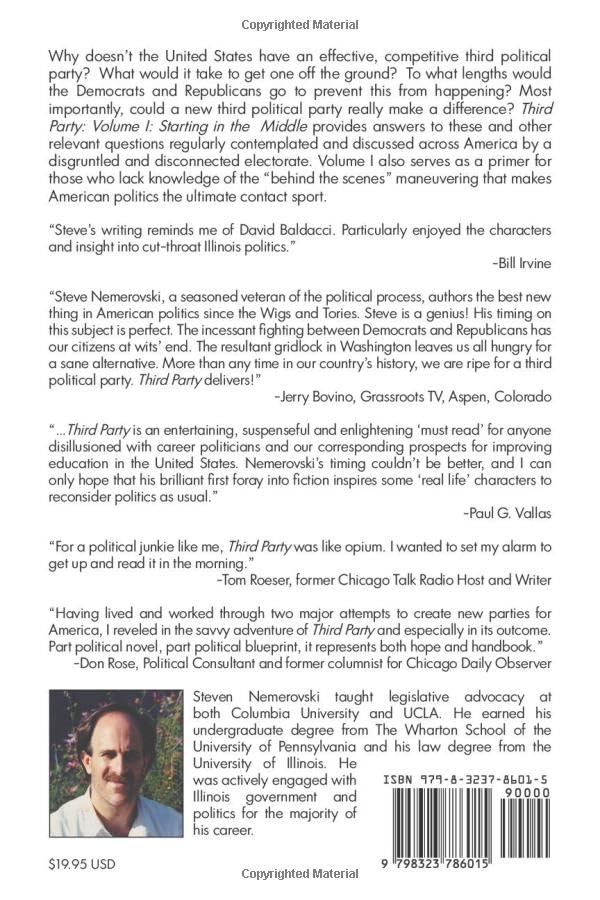 Third Party Politics: Volume I - Middle Ground Fundamentals