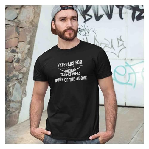 None of The Above 2024 Veterans T-Shirt