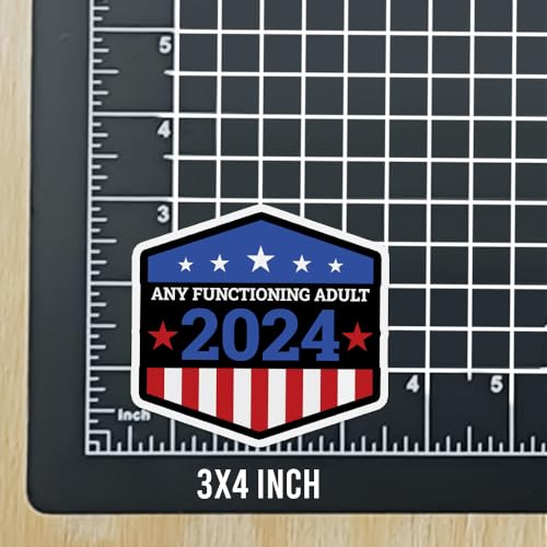 2024 American Flag Adult Sticker Set (3 Pcs)