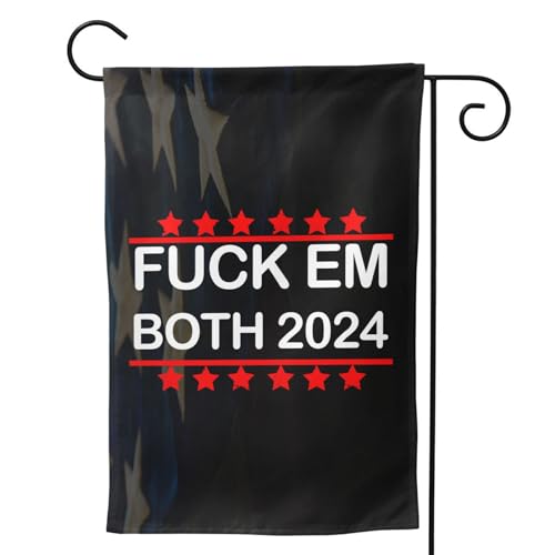 2024 Double-Sided Garden Flag: Trump vs. Biden