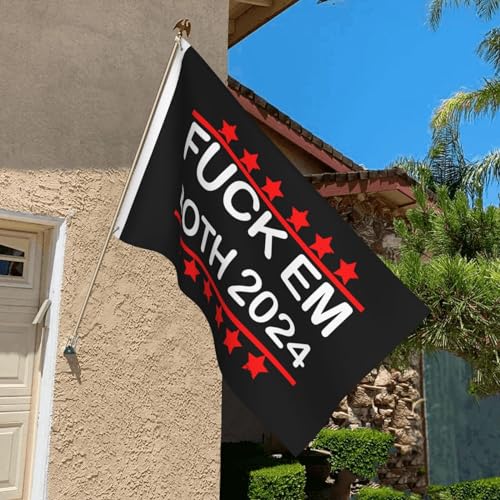 2024 Trump vs Biden Polyester Yard Flag 3x5 Ft