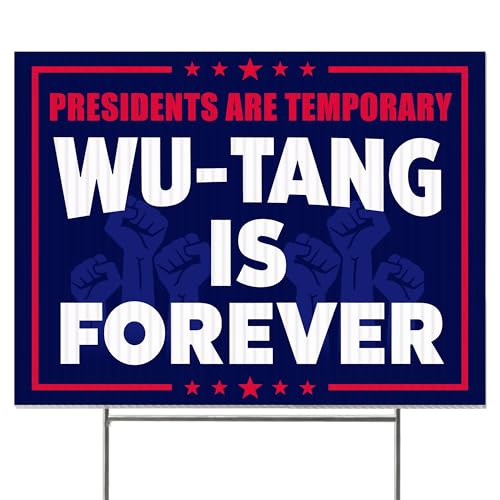 Humorous Double Sided Political Yard Sign 2024