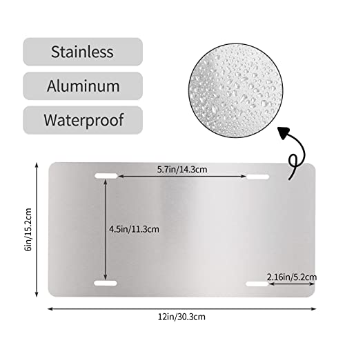 Personalized Fuck Em Both 2024 License Plate