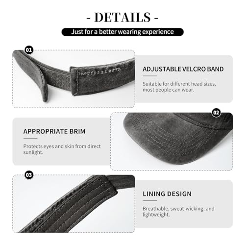 2024 Trump vs. Biden Visor Hat - Black