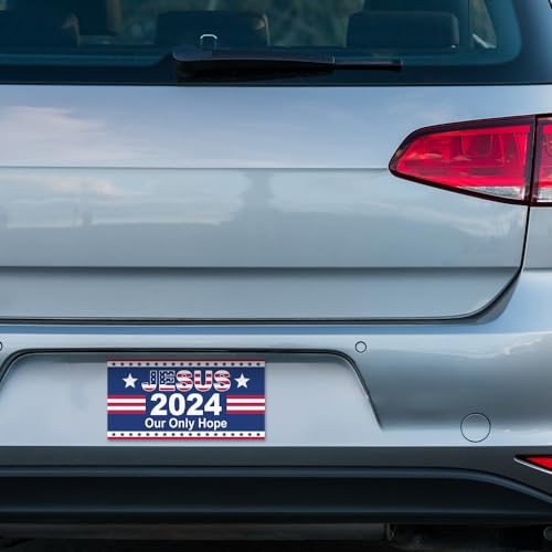 Jesus 2024: Our Only Hope Bumper Sticker