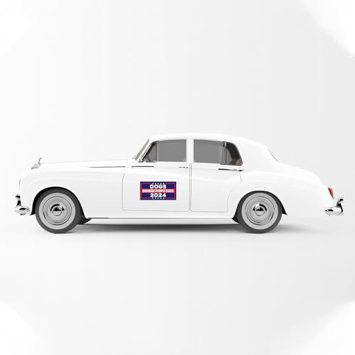 Funny Dogs Over People Bumper Sticker 2024