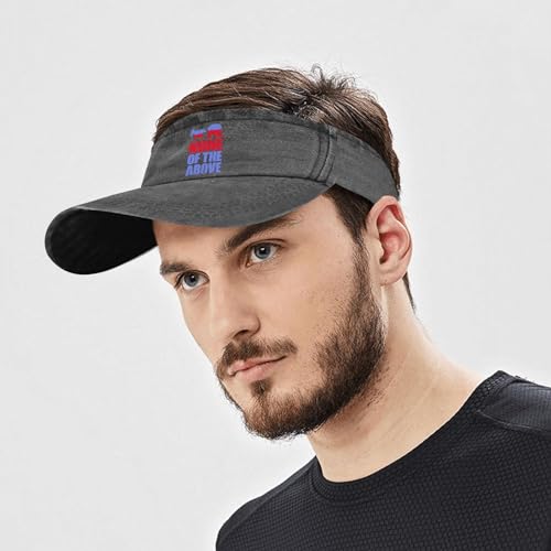 None of The Above 2024 Election Sun Visor