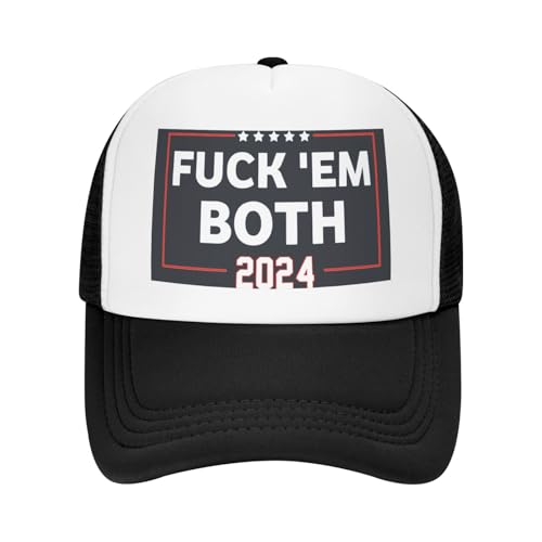 Bold Trump & Biden 2024 Snapback Trucker Hat