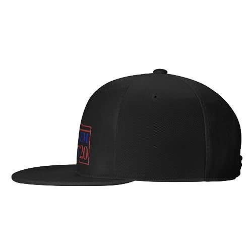 Black Flat Brim 'Fuck Em' Both' Baseball Cap