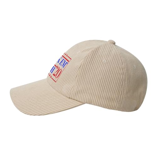 Fuck Em' Both Corduroy Baseball Cap