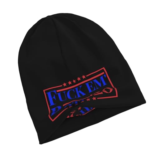 Politics Knitted Winter Hat - Comfort and Style