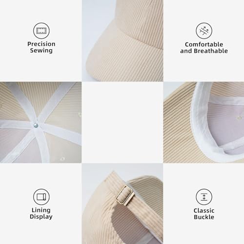 Fuck Em' Both Corduroy Baseball Cap