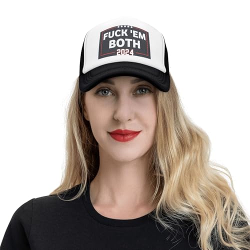 Bold Trump & Biden 2024 Snapback Trucker Hat