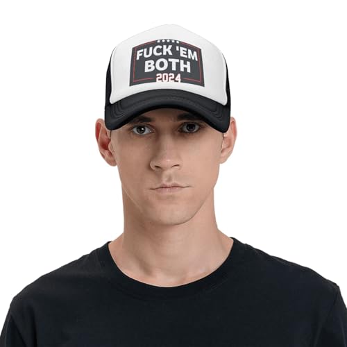 Bold Trump & Biden 2024 Snapback Trucker Hat