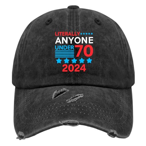 Anyone Under 70 All-Black Trucker Hat 