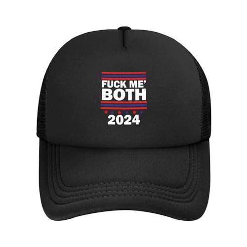 2024 Trump Biden 'Fuck Em Both' Trucker Hat
