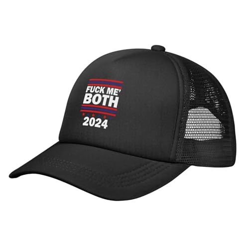 2024 Trump Biden 'Fuck Em Both' Trucker Hat