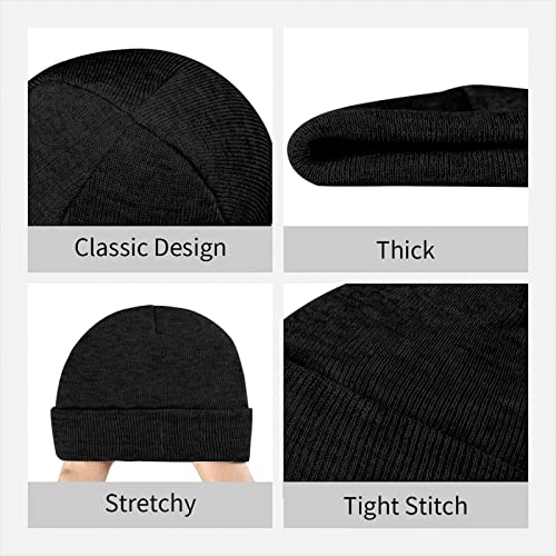 Qfz 2024 Trump & Biden Beanie Hat - Black