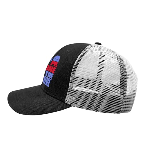 None of The Above 2024 Political Trucker Hat